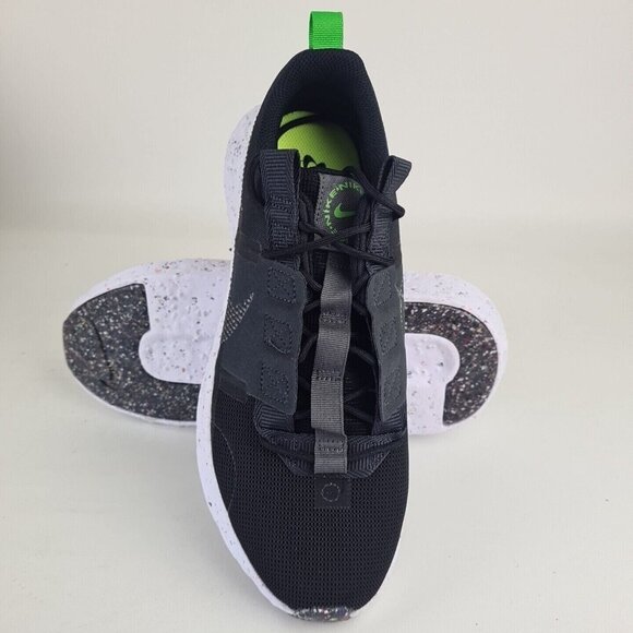 Nike Men's Crater Impact Running Sneakers Black White - Picture 9 of 10